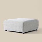 *WOONWINKEL* Hocker 95x95 - Grijsmix Ethan 501, Verzenden, Nieuw