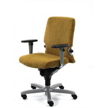 Haworth Comforto, nieuwe duurzame stof!, Verzenden, Geel, Nieuw, Bureaustoel