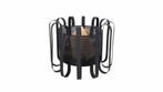 Kester vuurkorf zwart Fire Pit Staal Diameter 55cm Terras..., Verzenden, Nieuw