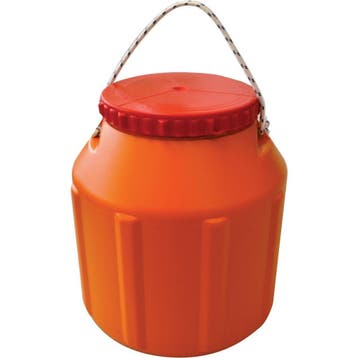 Waterdicht Tonnetje 8L Oranje, Ophalen of Verzenden, Nieuw