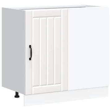 Keuken onderkast wit - Verstelbare poten - 77% Korting, Gebruikt, Wit, Minder dan 100 cm, 25 tot 50 cm