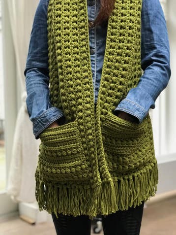 Haakpatroon byClaire Pocket Scoody, Hobby en Vrije tijd, Breien en Haken, Ophalen of Verzenden, Nieuw, Breien of Haken, Wol of Garen