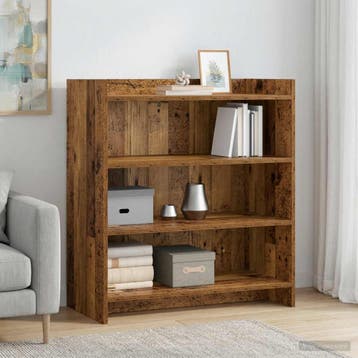vidaXL Dressoir Oud hout 75 x 36 x 80 cm Bewerkt hout, Verzenden, Nieuw, Overige houtsoorten, Minder dan 50 cm