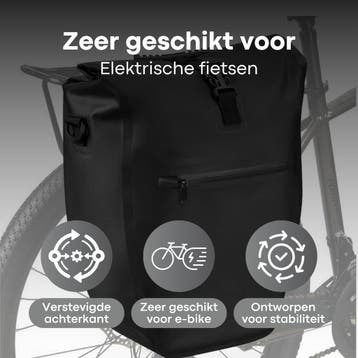 Kioto Fietstas enkel - 100% Waterdicht - Makkelijk te, Ophalen of Verzenden, Nieuw, Kioto