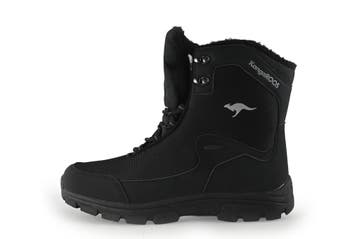 Kangaroos Veterboots in maat 43 Zwart, Kleding | Heren, Schoenen, Verzenden, Zwart, Boots, Zo goed als nieuw