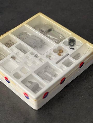 André Marie Ruf - Bouwpakket - Miniatuurcoupé Jaguar, Nieuw