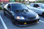 PU Design Voorlip Type R Style Honda Civic 1996-1998, Honda, Voor, Nieuw, Ophalen of Verzenden
