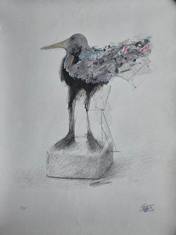 César Baldaccini (1921-1998) - La Poule
