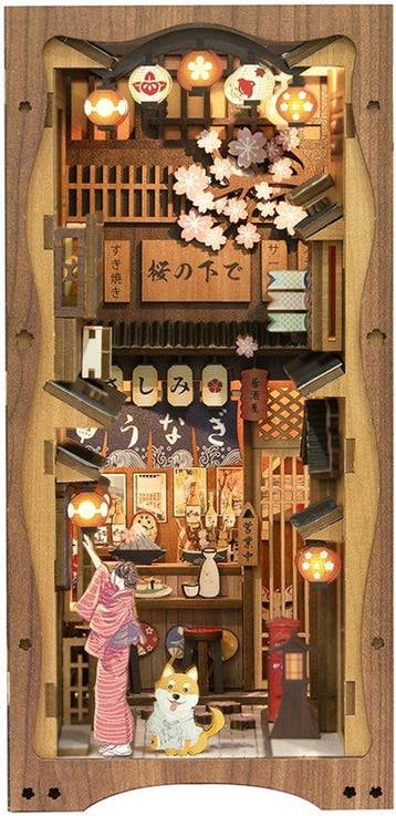 Cutebee Booknook Under the Sakura Tree Miniatuurhuis Knut..., Verzenden, Nieuw