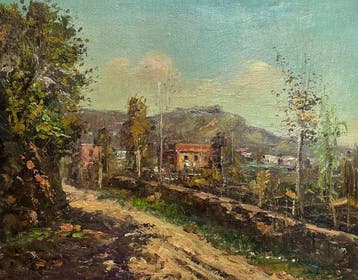 Antonio Martucci (1934) - Paesaggio rurale