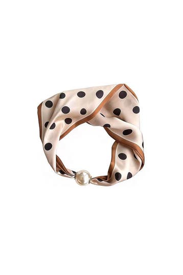 Zomerse stippensjaal met polkadot motief | Licht & Ademend, Verzenden, Nieuw