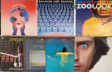 Jean Michell Jarre, Vangelis, Star Inc - 7 beautiful LPs -, Nieuw in verpakking