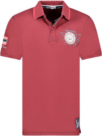 Geographical Norway Expedition Polo Kilsvik Burgundy, Verzenden, Nieuw, Rood