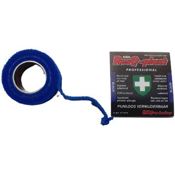 Horeca Blauw ResQ-plast 25mm Zelfhechtende pleisters water e, Verzenden, Nieuw
