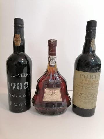 1980 Real Companhia Velha, Vintage, 20 years old Tawny &, Nieuw
