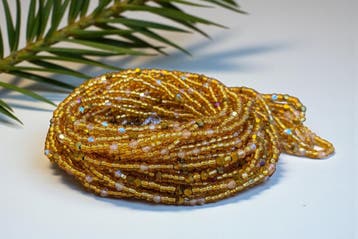 Waist Beads / Afrikaanse Heupketting - Ose - Goud (Tradition, Ophalen of Verzenden, Nieuw