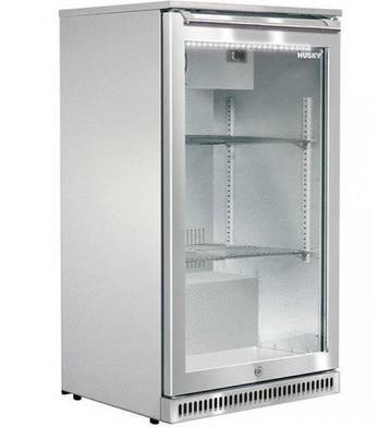 RVS Barkoelkast | 50x56x84 cm | 102L | No-Frost Husky, Verzenden, Nieuw in verpakking