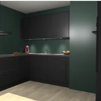 Zwarte keuken Noorwegen 47780, Verzenden, Nieuw