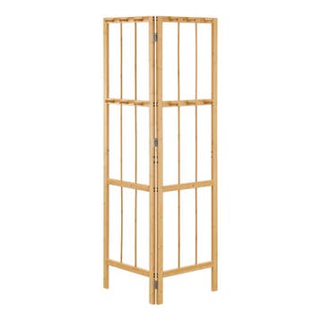 Wandkapstok Hyllestad opvouwbaar 165,5x90x8 cm bamboe [en.ca, Huis en Inrichting, Verzenden, Nieuw