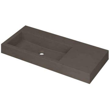 INK Momento Wastafel Quartz Wasbak Links Zonder Kraangat -, Ophalen of Verzenden, Nieuw