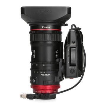 Canon CN-E18-80mm T4.4 L IS KAS S + Canon ZSG-C10 Zoom Grip, Ophalen of Verzenden, Zo goed als nieuw
