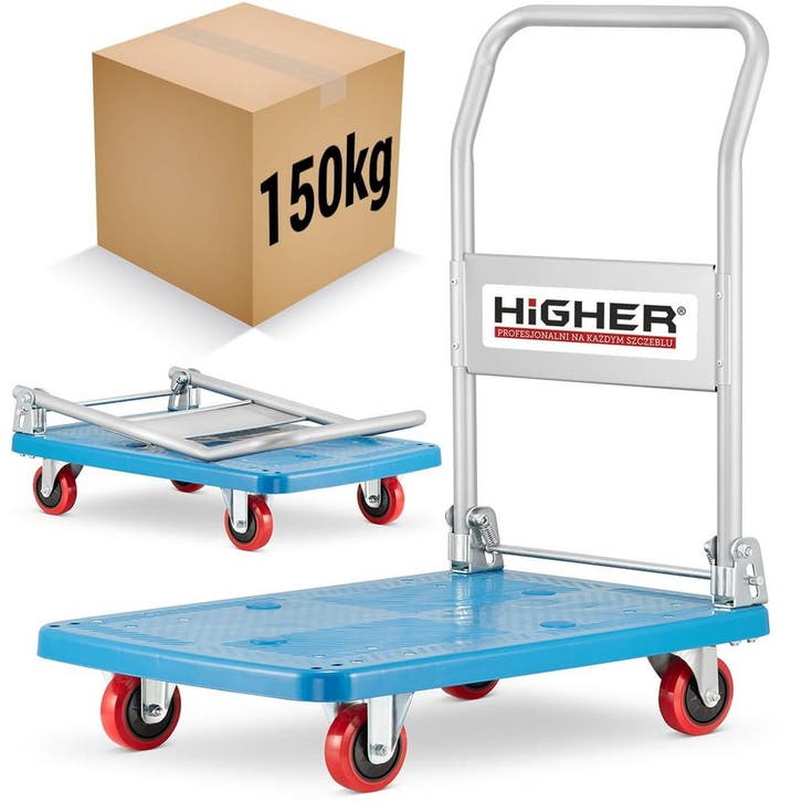 Opvouwbare Kar | Polymeer Platform | A-kwaliteit | Beste..., Doe-het-zelf en Verbouw, Transportwagens, Minder dan 60 liter, Nieuw