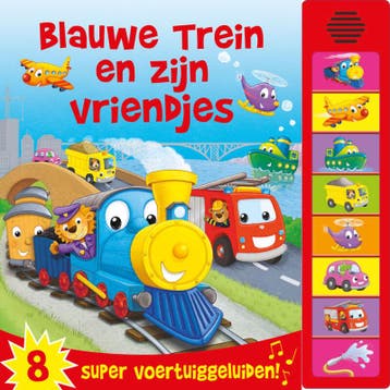Boek: Blauwe trein en zijn vriendjes - (als nieuw), Verzenden, Zo goed als nieuw