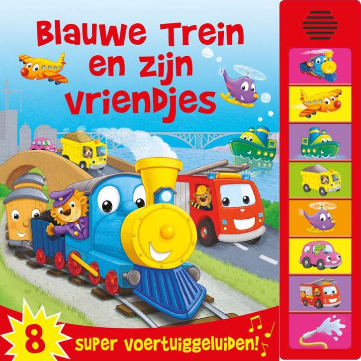 Boek: Blauwe trein en zijn vriendjes - (als nieuw), Boeken, Kinderboeken | Baby's en Peuters, Zo goed als nieuw, Verzenden