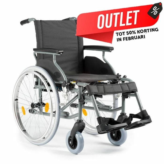 Rolstoel Multimotion M6 aluminium-outlet, Diversen, Rolstoelen, Ophalen of Verzenden