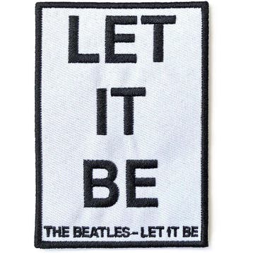 The Beatles - Let it Be - patch officiële merchandise, Ophalen of Verzenden, Nieuw, Kleding