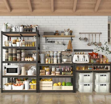 Nieuwe Werk Garage Stellingkast – 5-Laags 900kg draagverm.., Huis en Inrichting, Kasten | Stellingkasten, Verzenden, Nieuw