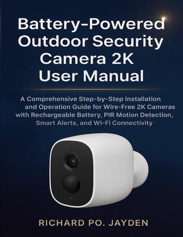9798273104143 Battery-Powered Outdoor Security Camera 2k ..., Verzenden, Nieuw, Richard Po Jayden