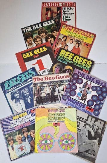 Bee Gees - Collection of 9 x beautiful albums and 11 x 7, Nieuw in verpakking