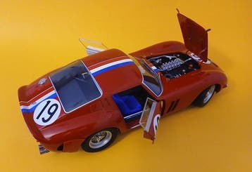 kk scale 1:12 - Model raceauto - FERRARI 250 GTO - 24 Uren, Nieuw