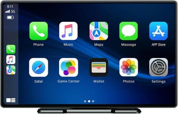 Autoradio 9 inch Apple CarPlay | Retourdeal 34% Korting, Ophalen of Verzenden, Zo goed als nieuw