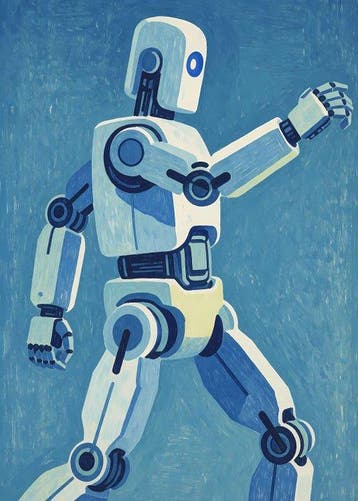 SSICK - [XL MATTE PAPER] The Cerulean Strider