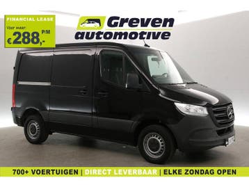 Mercedes-Benz Sprinter 211 CDI L1H1 | Camera | 3 Zits |, Euro 6, Zwart, Mercedes-Benz, Nieuw