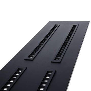 LED LOUVRE PANEEL | NOVA | 120X30CM | 36W | CCT-SWITCH | ZW, Ophalen of Verzenden, Nieuw