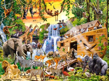 Castorland puzzel The Ark - legpuzz van €27,99 voor €22,39, Ophalen of Verzenden, Nieuw