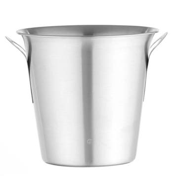 BarUp Stijlvolle wijnkoeler – 3,5L – zilver – met tulp, Ophalen of Verzenden, Nieuw