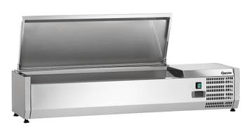 Bartscher Opzetkoelvitrine ED4-1201 | 5x 1/4 GN | 1200x335x2, Ophalen of Verzenden, Nieuw