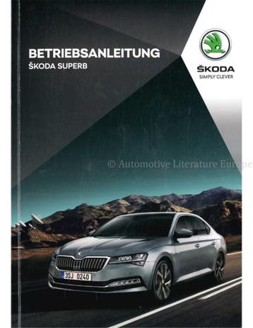 2020 ŠKODA SUPERB INSTRUCTIEBOEKJE DUITS, Auto diversen
