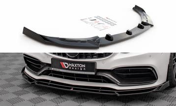 Voorspoiler V.2 Mercedes AMG C63 Coupe W205 FL Maxton Glans, Ophalen of Verzenden, Nieuw