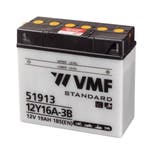 VMF Powersport accu | 12Y16A-3B | 12V 19Ah, Ophalen of Verzenden, Nieuw