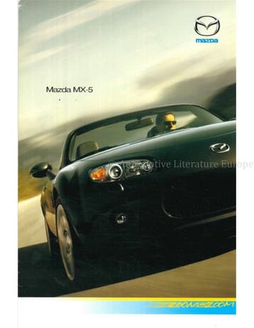2007 MAZDA MX-5 BROCHURE RUSSISCH, Boeken, Nieuw, Mazda, Author