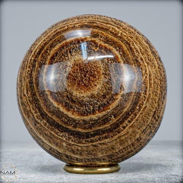 Zeer zeldzaam Aragonietbol, Uit Peru- 1660.77 g, Antiek en Kunst, Curiosa en Brocante