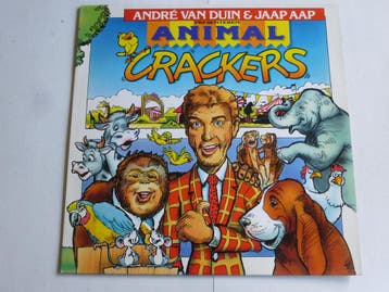 Andre van Duin & Jaap Aap presenteren Animal Crackers (LP), Ophalen of Verzenden, Zo goed als nieuw