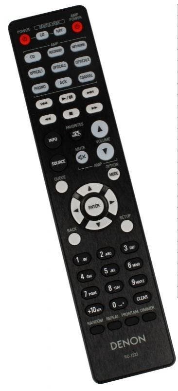 Afstandsbediening Denon rc-1223 dcd-800ne, Audio, Tv en Foto, Afstandsbedieningen, Origineel, Nieuw, Ophalen of Verzenden