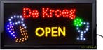 Onze kroeg bar cafe LED bord verlichting lichtbak reclamebor, Verzamelen, Verzenden, Nieuw