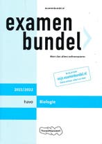 Examenbundel Biologie Havo 2021/2022, Verzenden, Nieuw